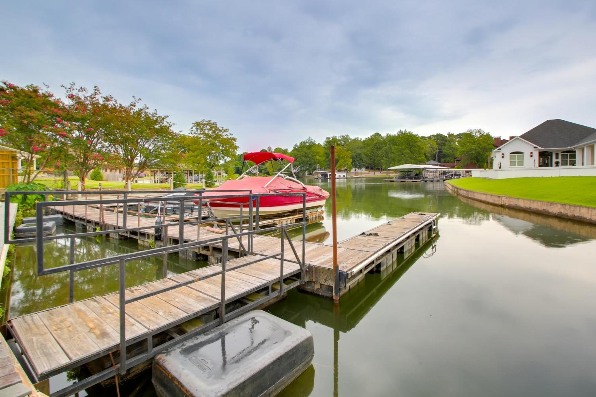 Lakefront Duplex On Lake Hamilton With Boat Slip! Hot Springs Luaran gambar